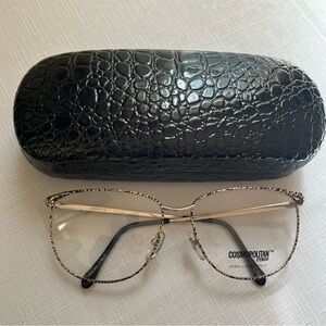 Italy Cosmopolitan 424 LPD MARINE
Metal Full Rim Eyeglass Frames
135mm